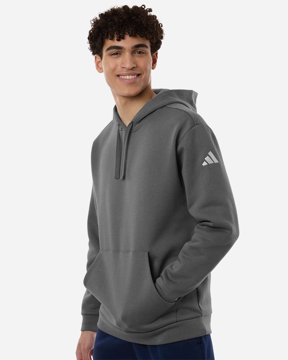 Adidas Men's Fleece Hooded Sweatshirt