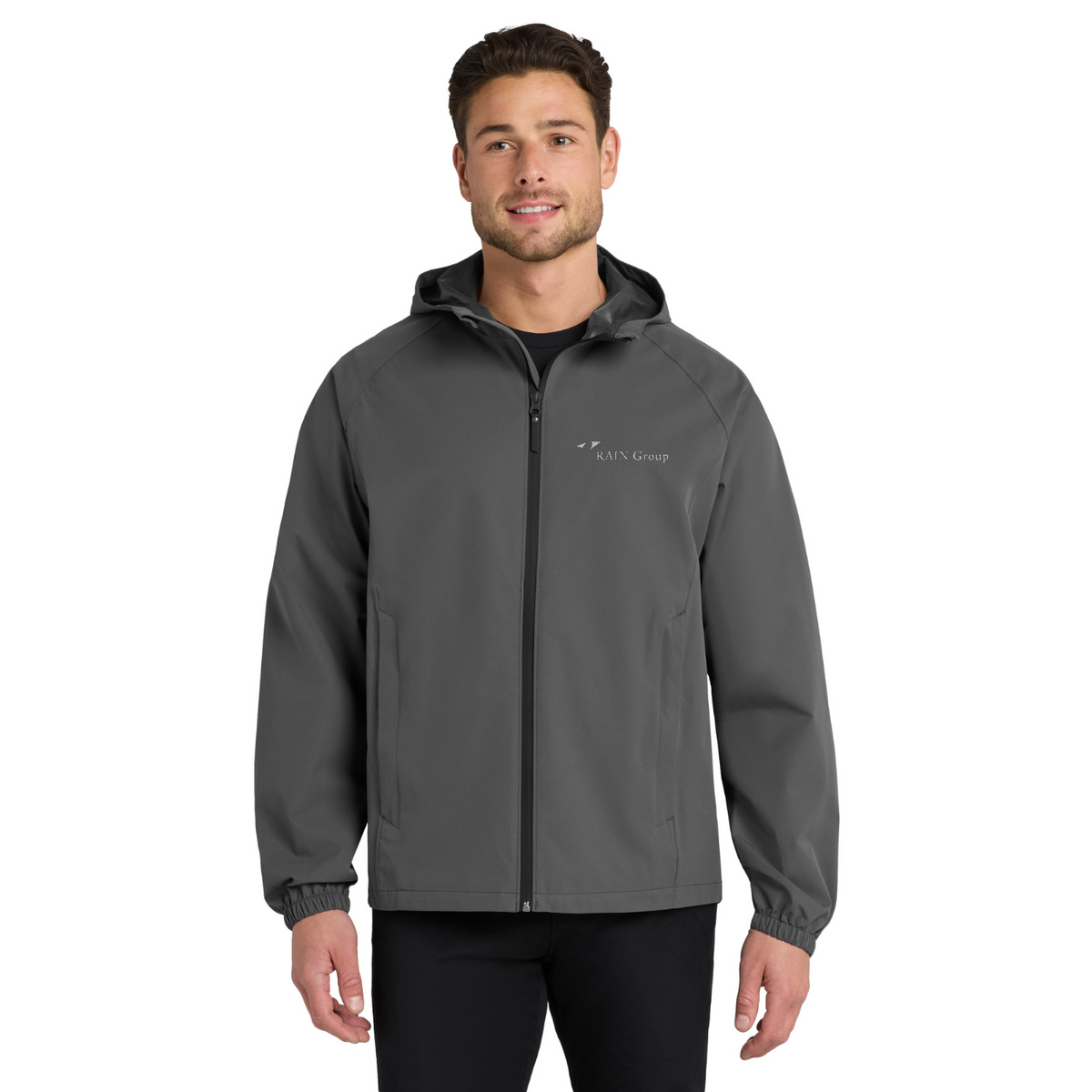 Port Authority Essential Rain Jacket — model