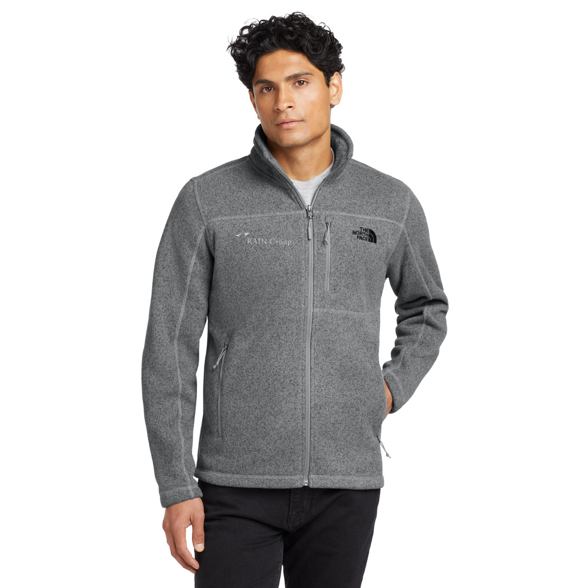 The North Face Sweater Fleece Jacket — model