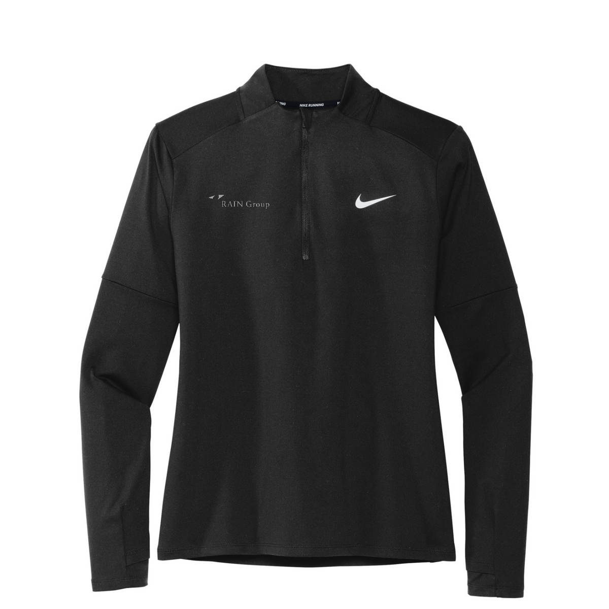 Nike Women's Dri-FIT Element 1/2-Zip Top — Black
