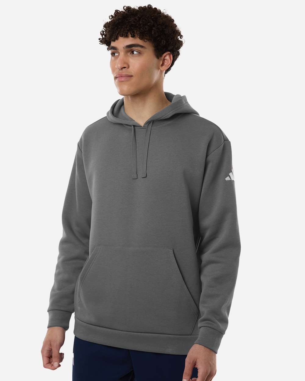 Adidas  Men's Fleece Hooded Sweatshirt