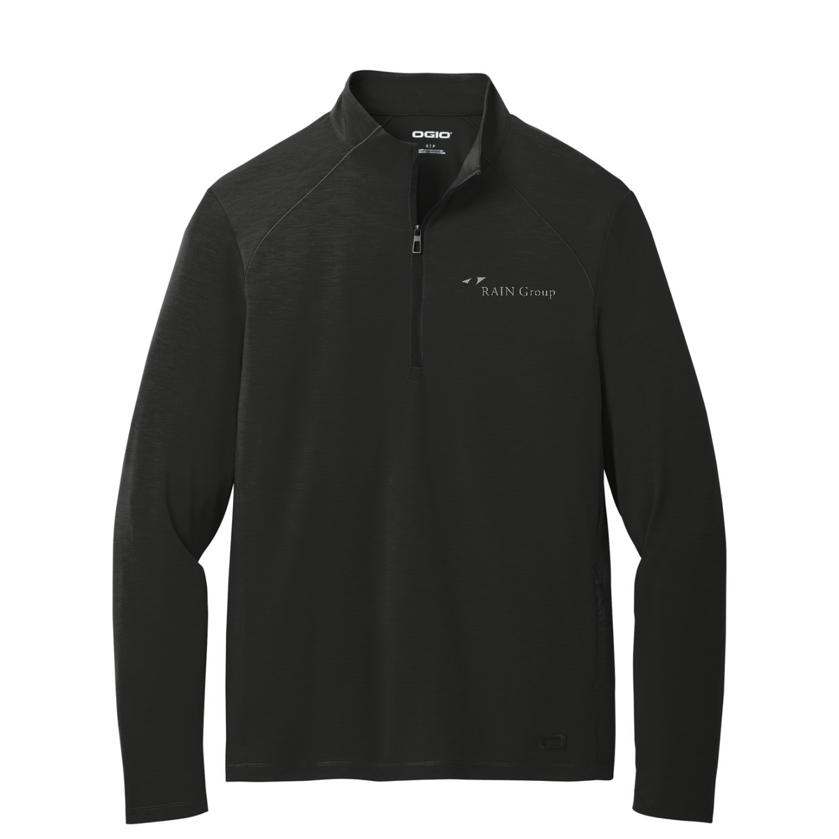 OGIO Motion 1/4-Zip — Blacktop