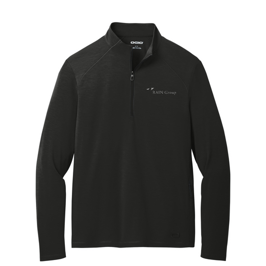OGIO Motion 1/4-Zip — Blacktop