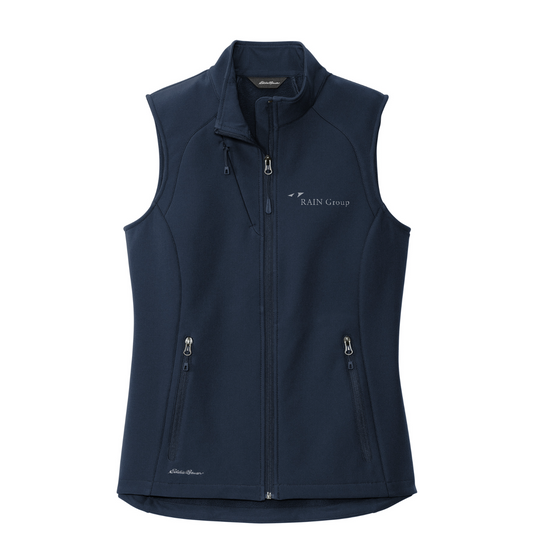 Eddie Bauer Women's Stretch Soft Shell Vest — River Blue Navy