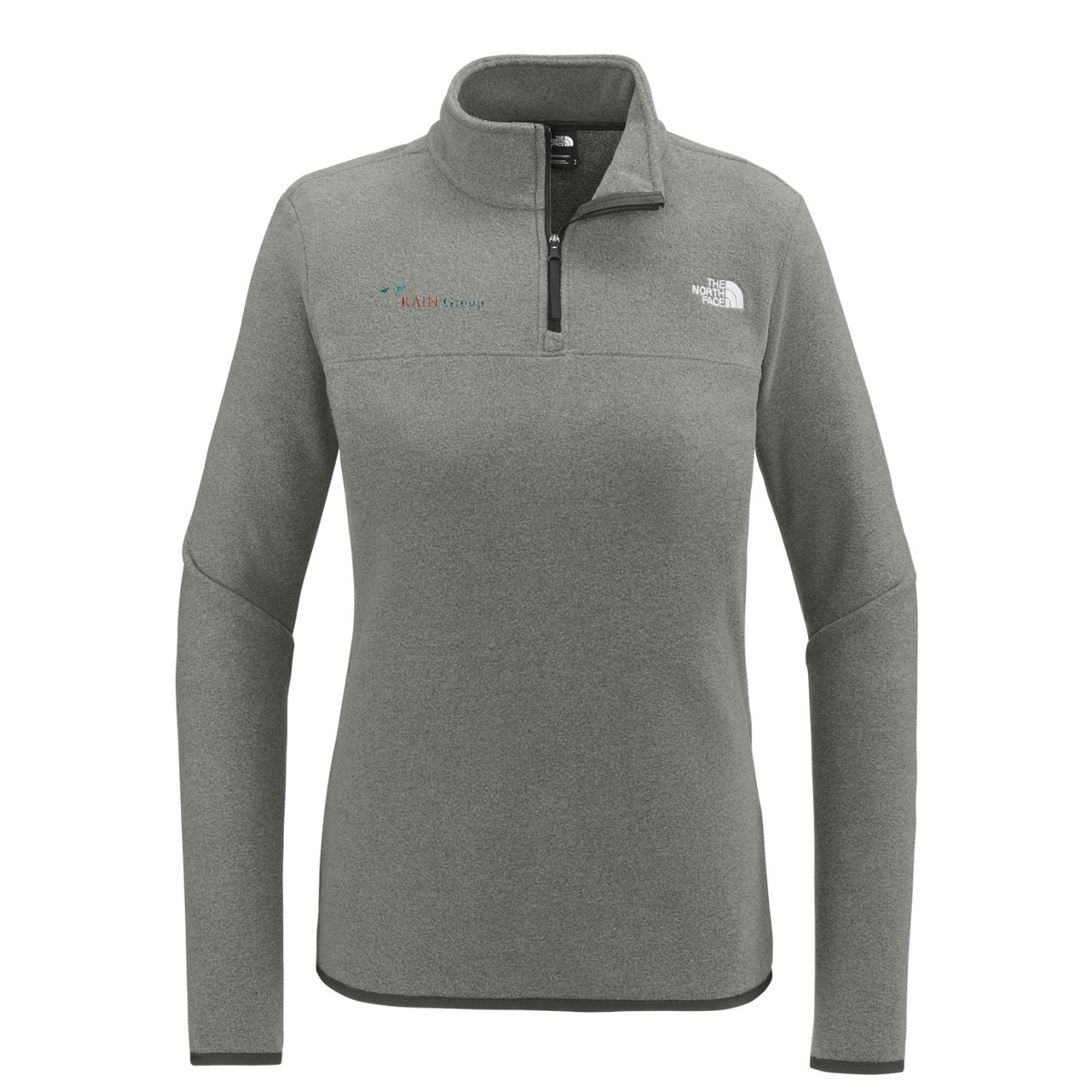 The North Face Women's Glacier 1/4-Zip Fleece — TNF Medium Grey Heather