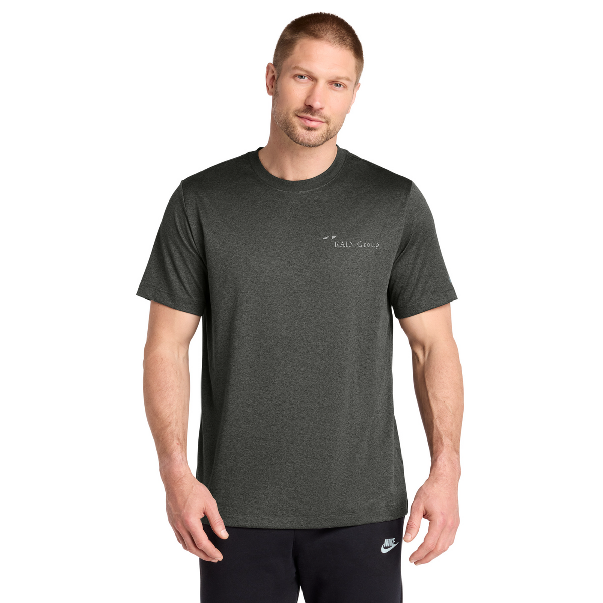 Nike Swoosh Sleeve rLegend Tee — model