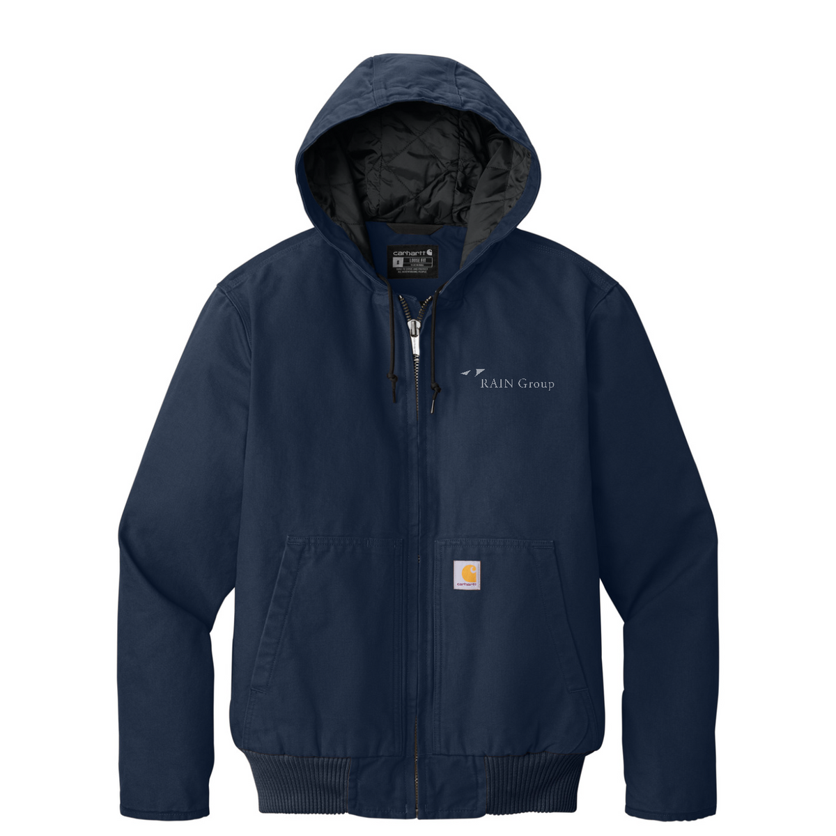 Carhartt Washed Duck Active Jac — Navy