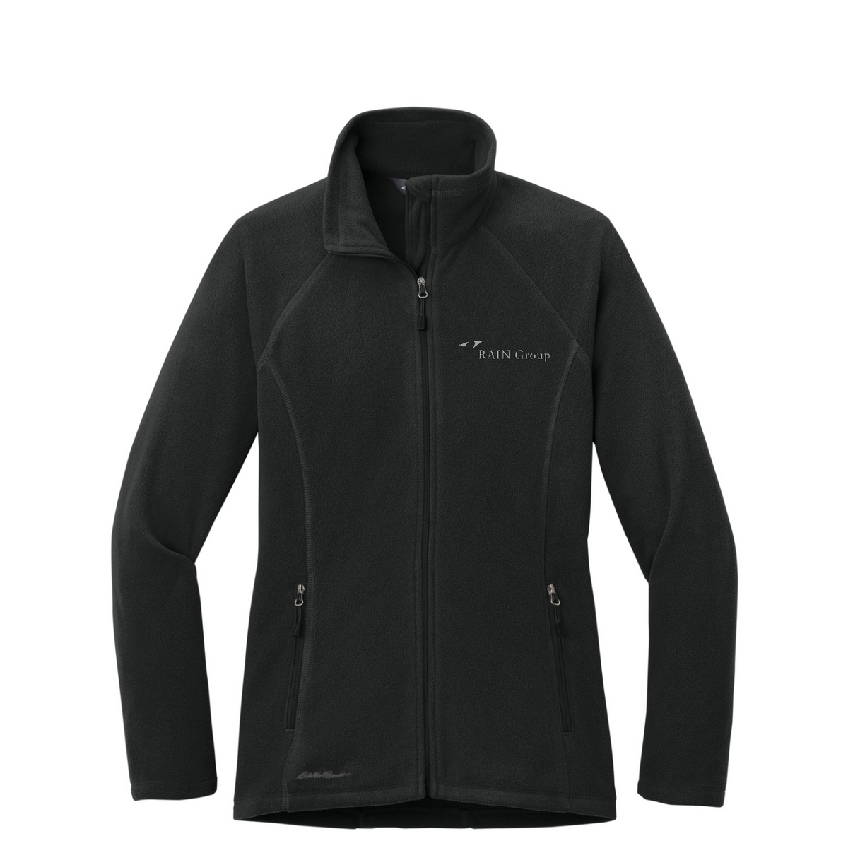 Eddie Bauer Women's Full-Zip Microfleece Jacket — Black