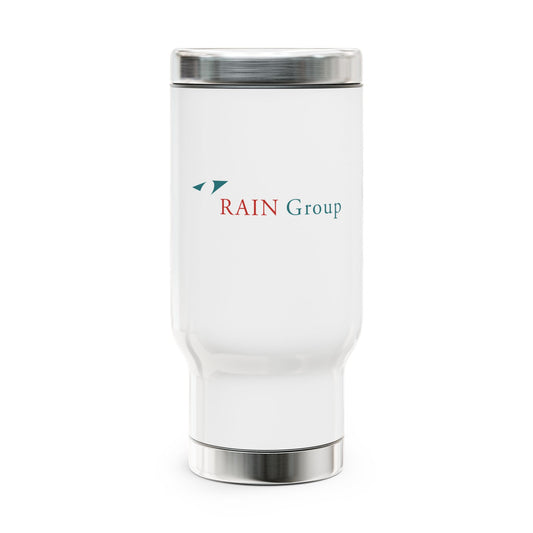 Stainless Steel Travel Mug with Handle, 14oz