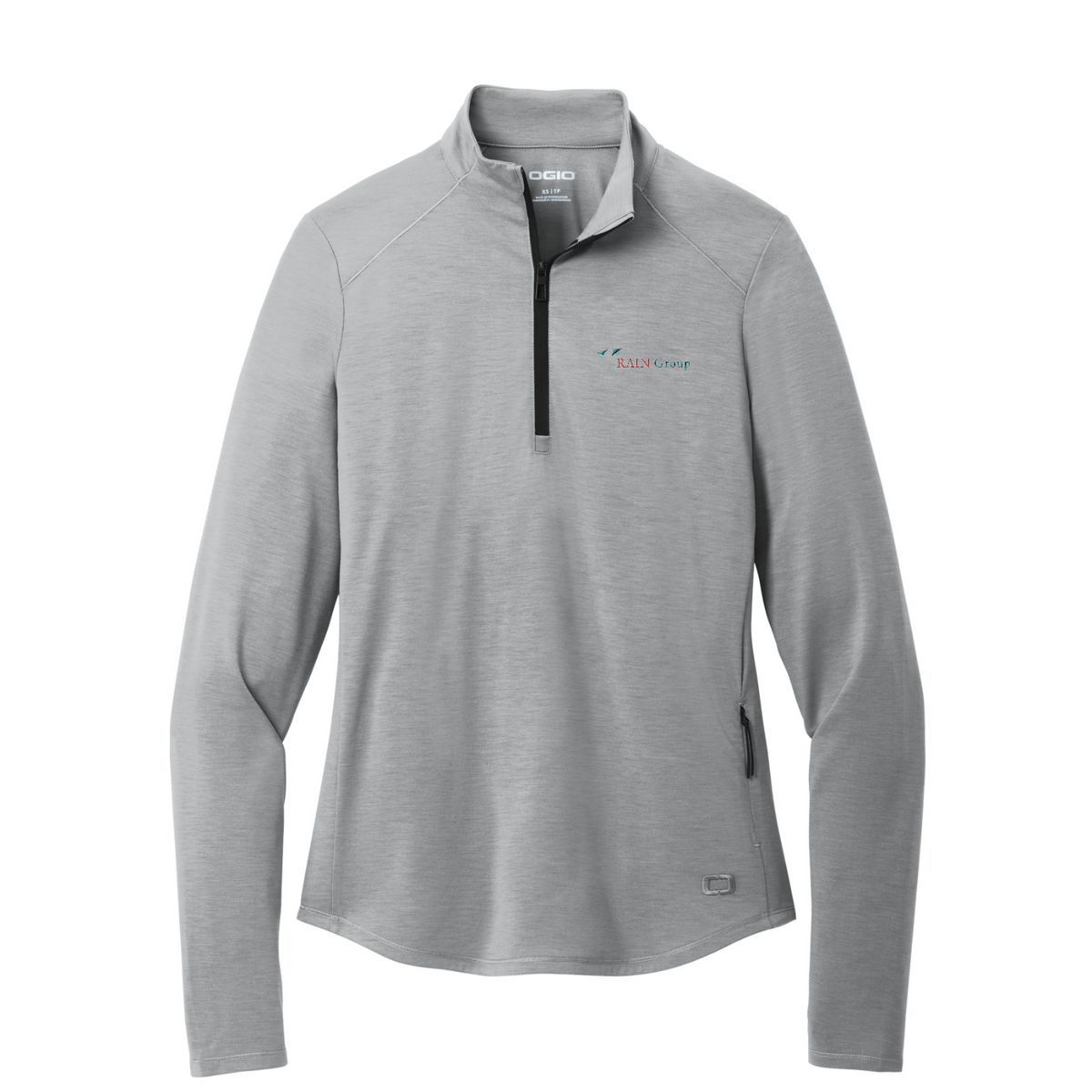 OGIO Women's Motion 1/4-Zip — Greystone