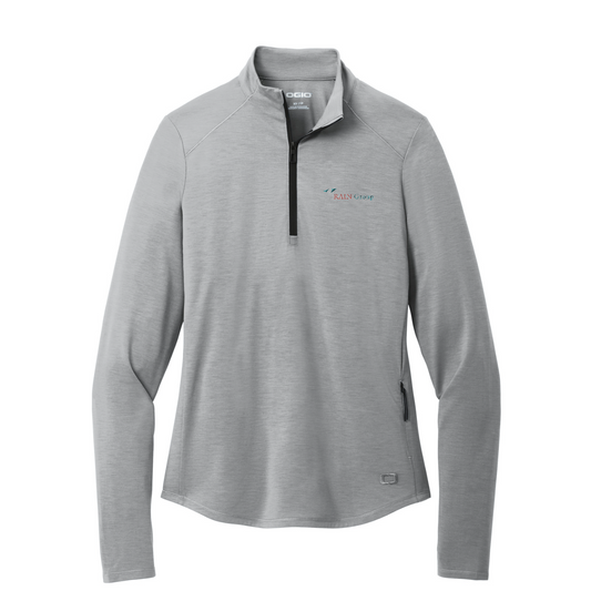 OGIO Women's Motion 1/4-Zip — Greystone