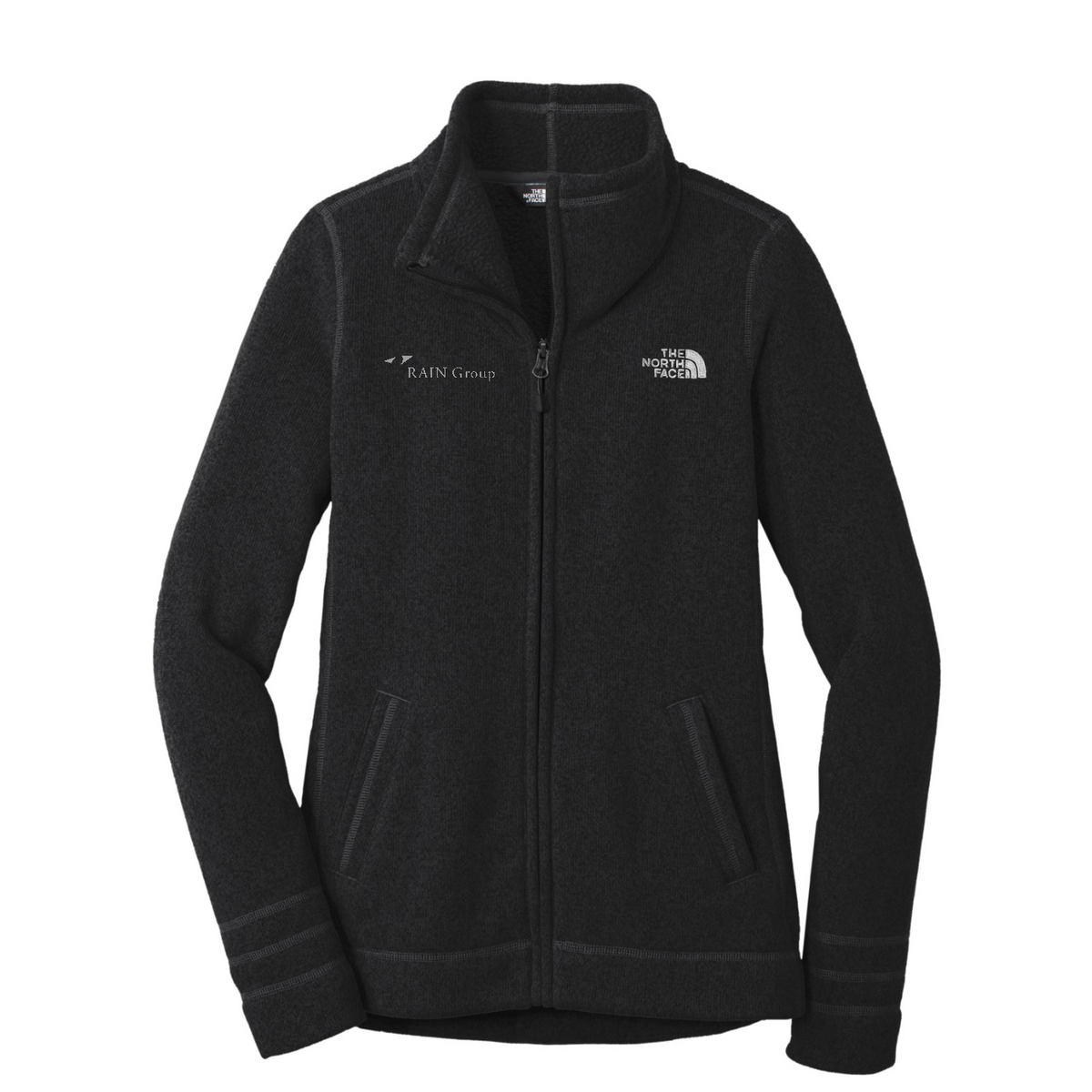 The North Face  Women's Sweater Fleece Jacket — TNF Black Heather