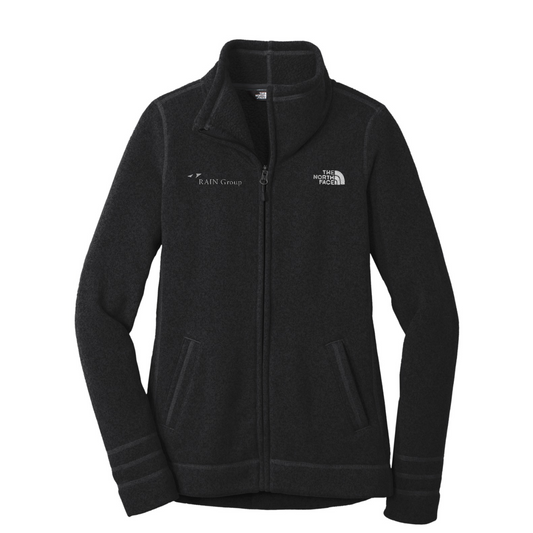 The North Face  Women's Sweater Fleece Jacket — TNF Black Heather