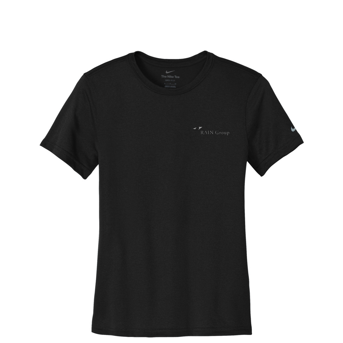 Nike Women's Swoosh Sleeve rLegend Tee — Black