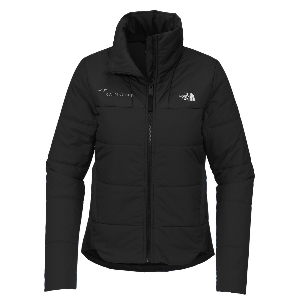 The North Face Women's Chest Logo Everyday Insulated Jacket — TNF Black