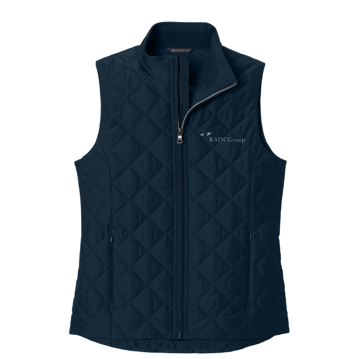 Brooks Brothers Women's Quilted Vest — Night Navy