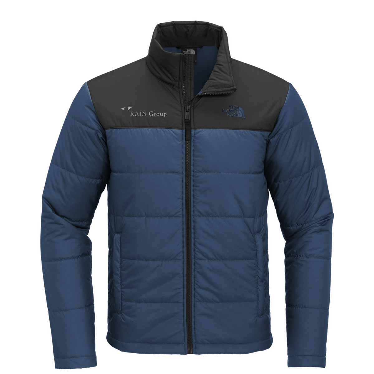The North Face Chest Logo Everyday Insulated Jacket — Shady Blue
