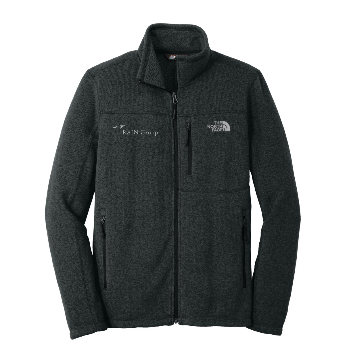 The North Face  Sweater Fleece Jacket — TNF Black Heather