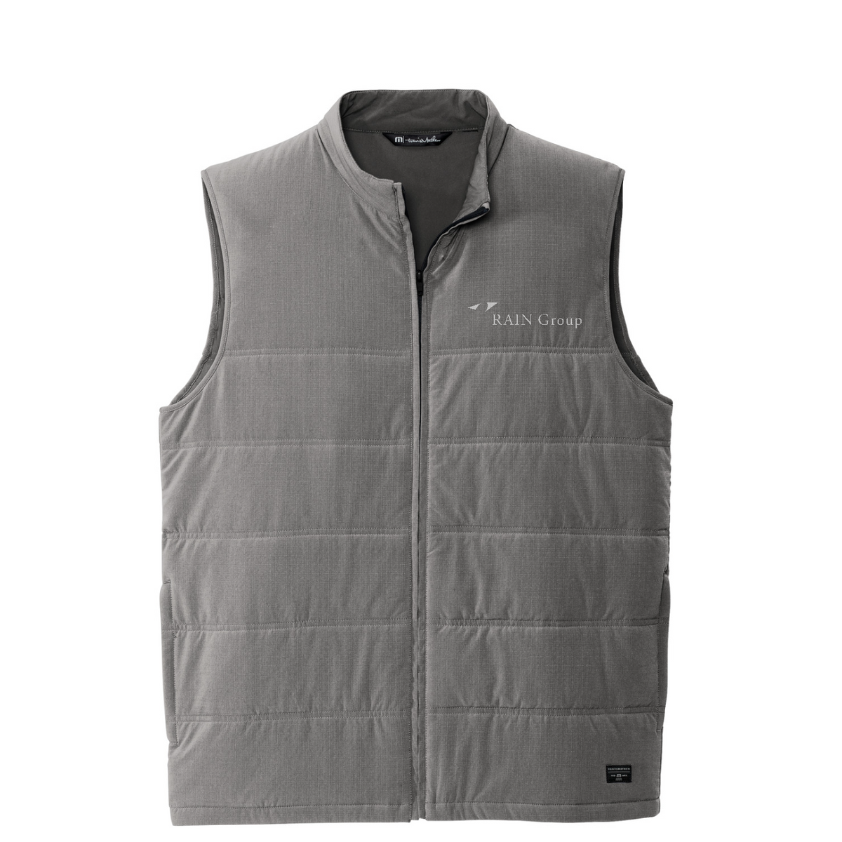 TravisMathew Cold Bay Vest — Quiet Shade Grey