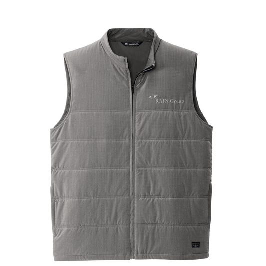 TravisMathew Cold Bay Vest — Quiet Shade Grey
