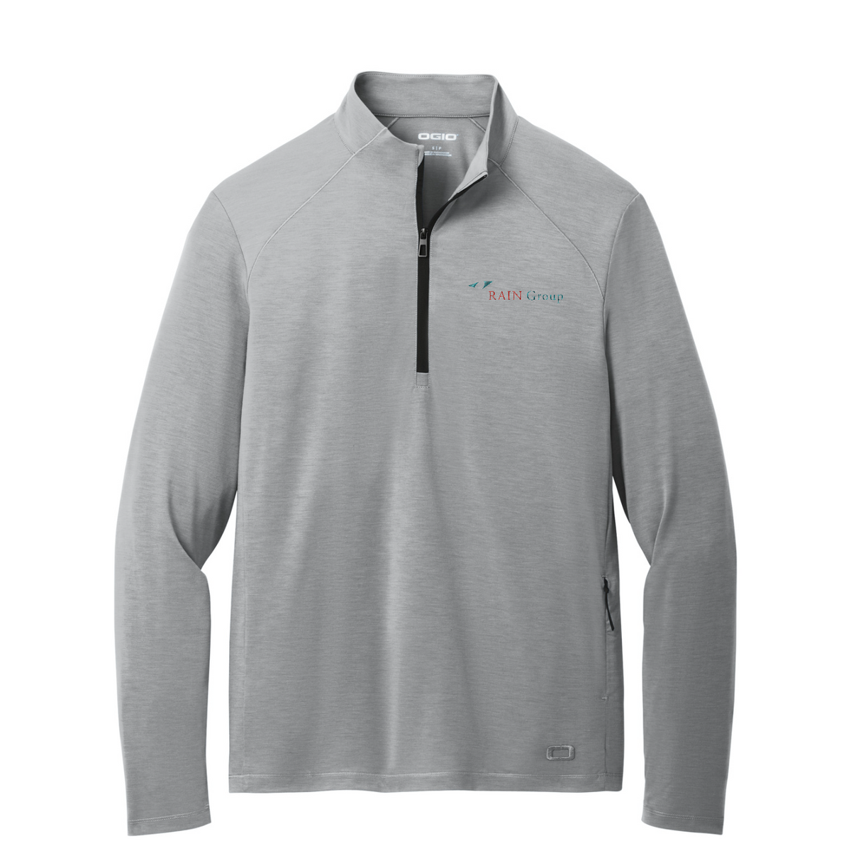 OGIO Motion 1/4-Zip — Greystone