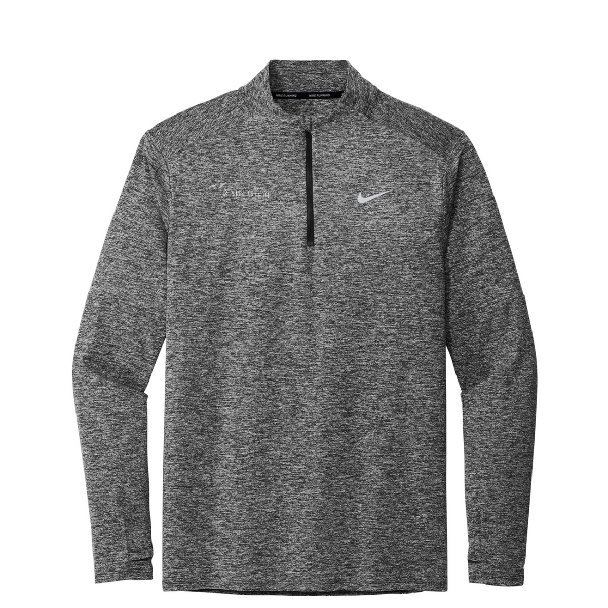 Nike Dri-FIT Element 1/2-Zip Top — Black Heather