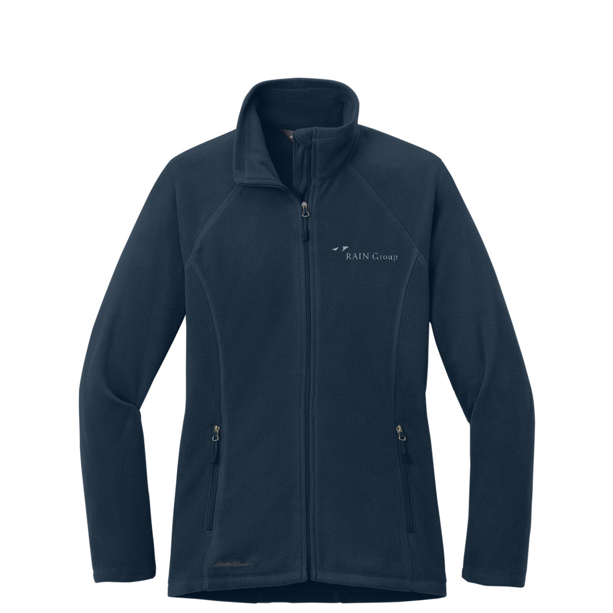 Eddie Bauer Women's Full-Zip Microfleece Jacket — Navy
