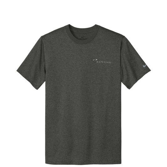 Nike Swoosh Sleeve rLegend Tee — Dark Smoke Heather