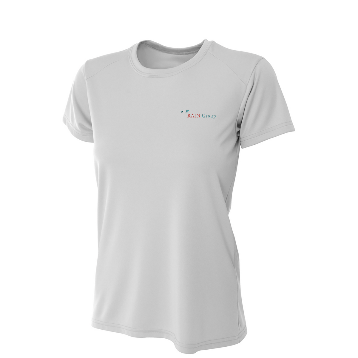 A4 Women's Cooling Performance Short Sleeve Tee — Silver