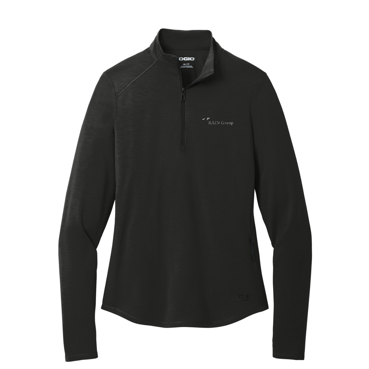 OGIO Women's Motion 1/4-Zip — Blacktop