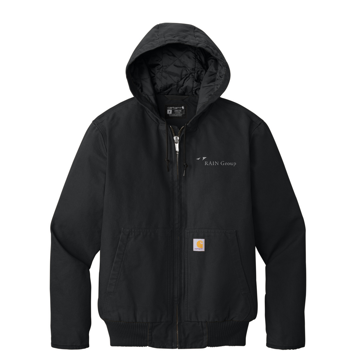 Carhartt Washed Duck Active Jac — Black