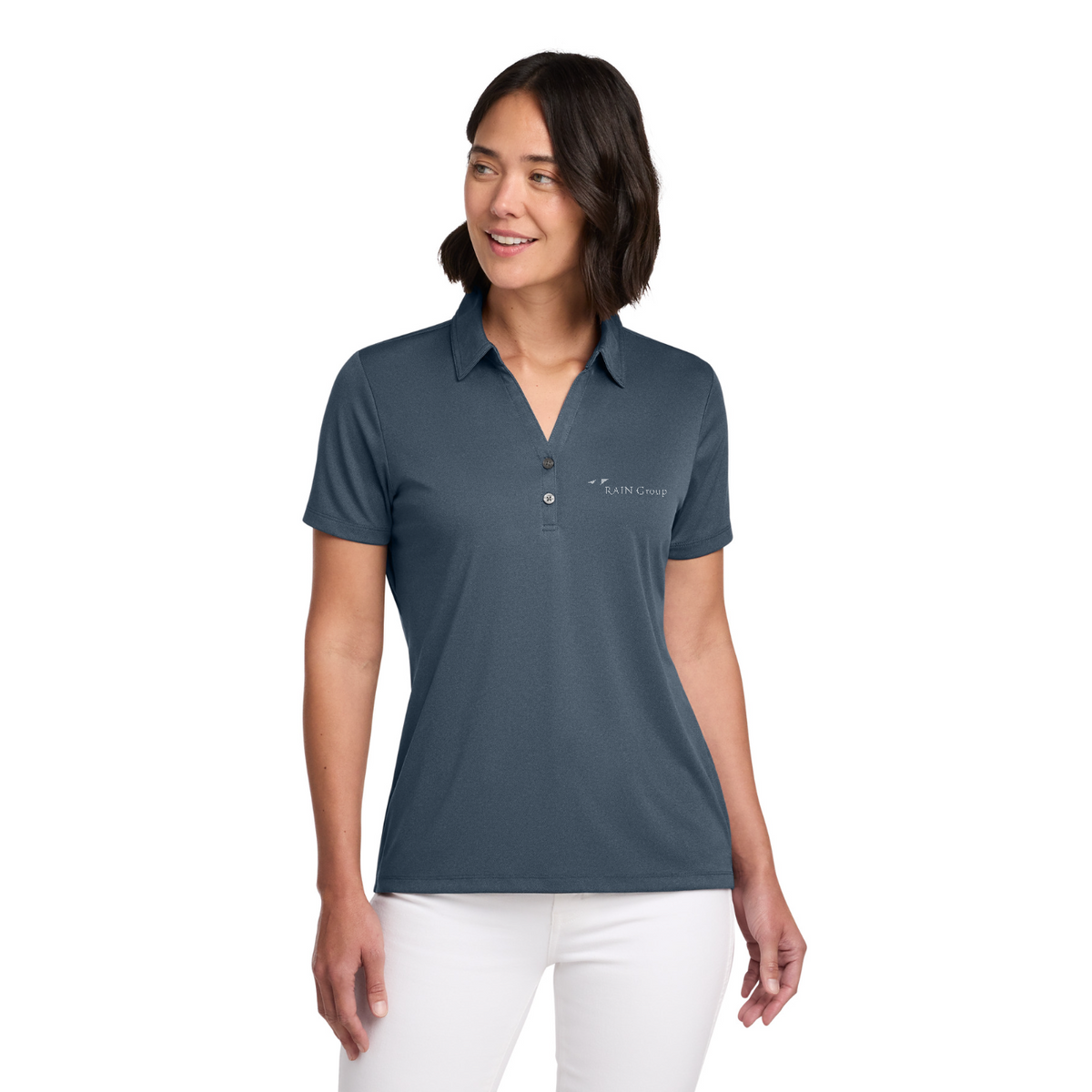 TravisMathew Women's Coto Performance Polo — model