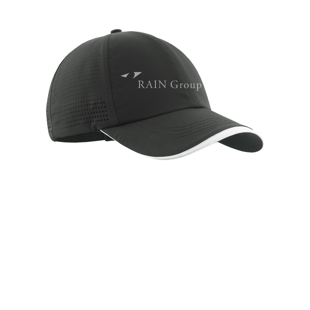 Nike Dri-FIT Perforated Performance Cap — Anthracite/ White