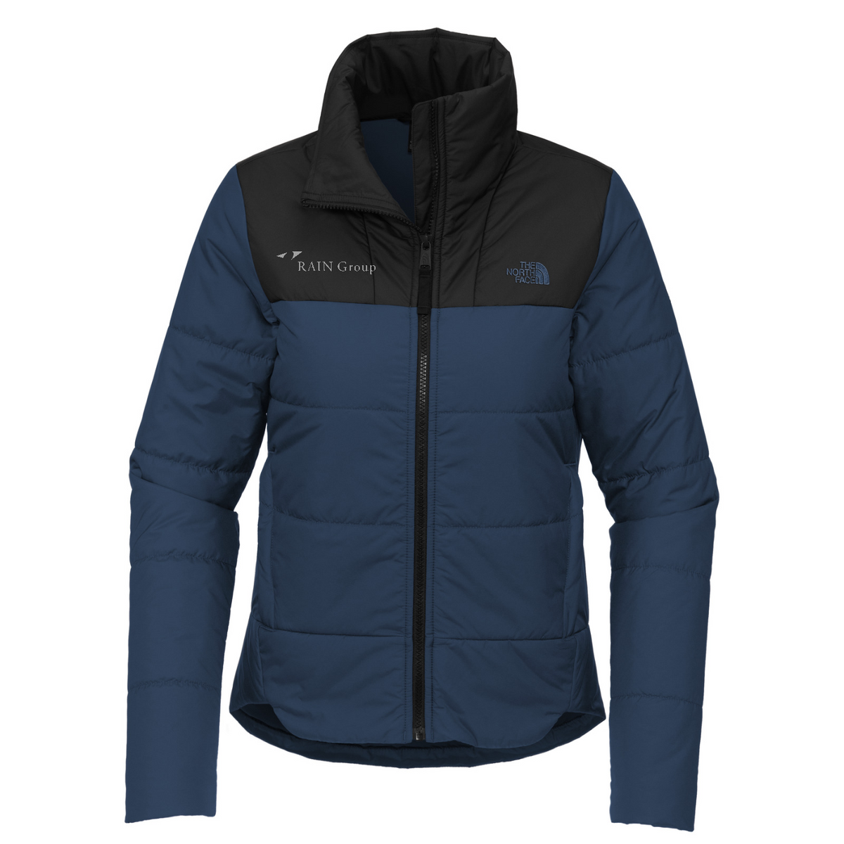 The North Face Women's Chest Logo Everyday Insulated Jacket — Shady Blue