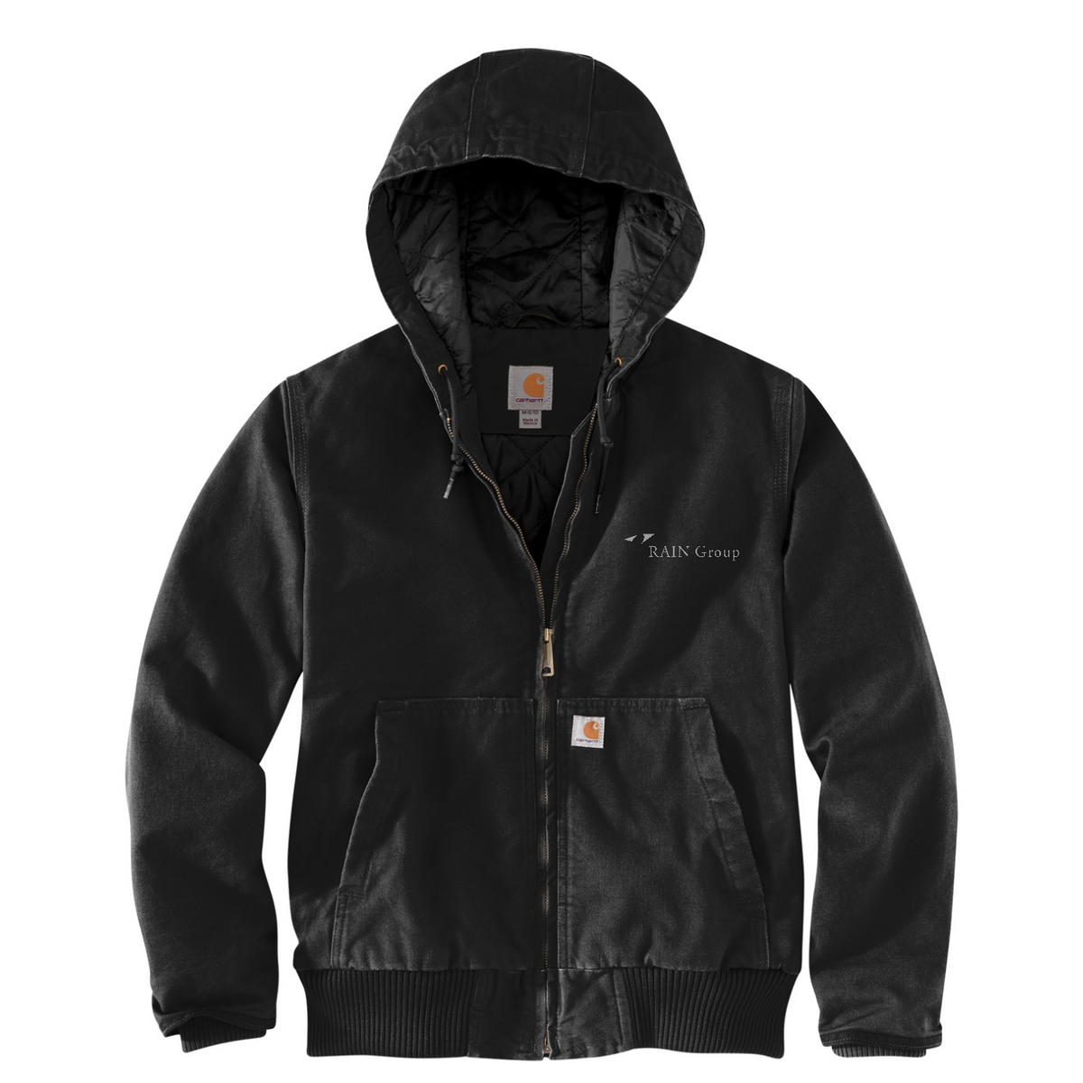 Carhartt Women's Washed Duck Active Jac — Black