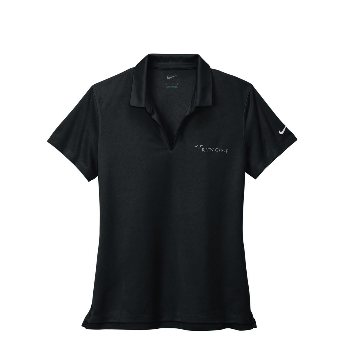 Nike Women's Dri-FIT Micro Pique 2.0 Polo — Black