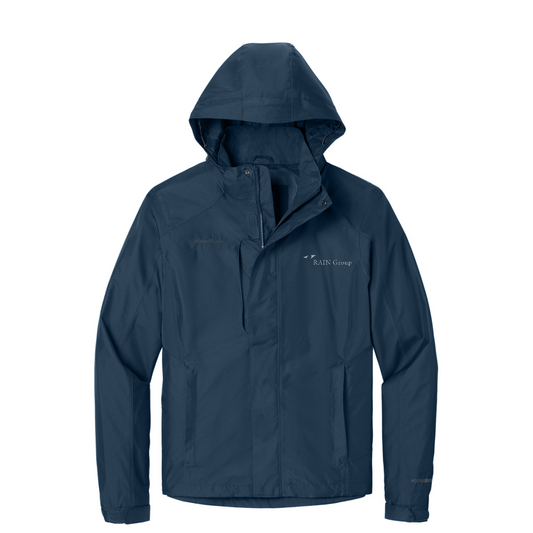 Eddie Bauer Rain Jacket — River Blue Navy